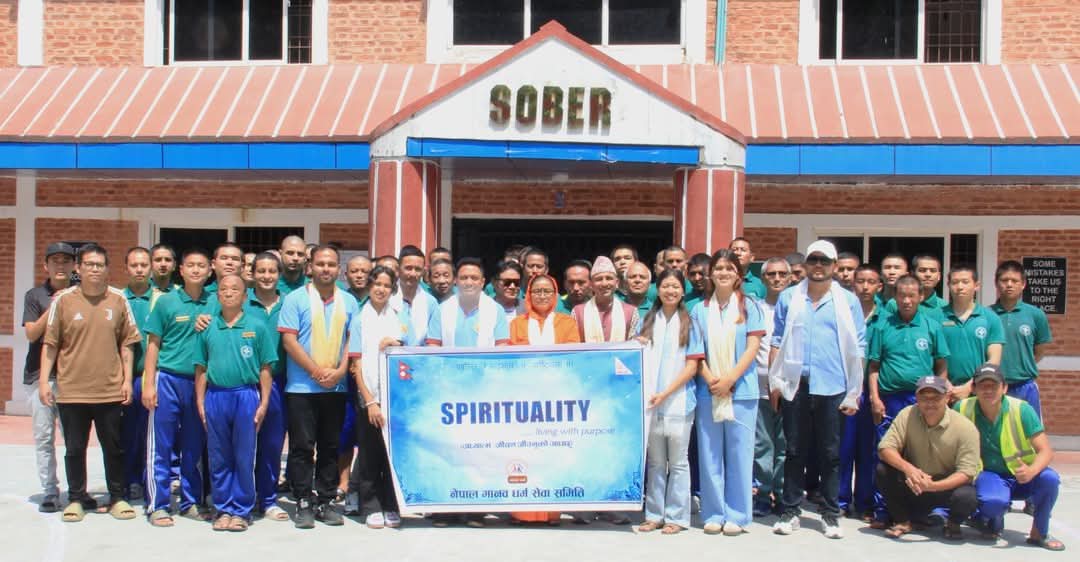 Yoga and mindfulness session